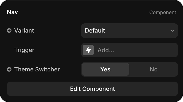 Theme Switcher Setting
