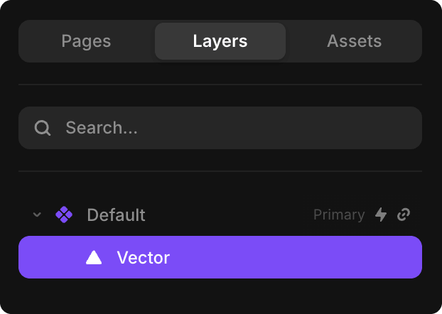 Logo Left Panel Layers