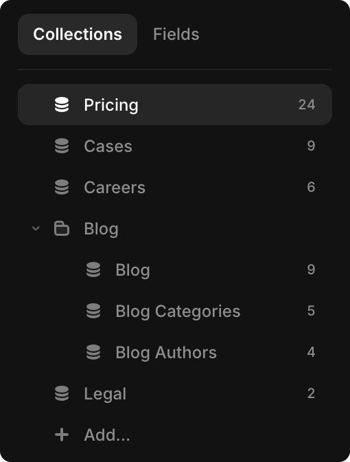 CMS Collections