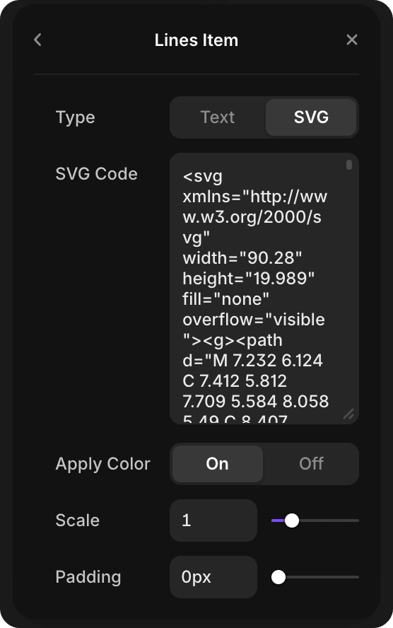 Terminal Panel Prop SVG