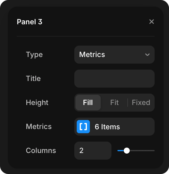 Metrics Prop