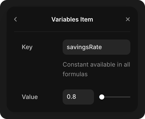 Custom Variables
