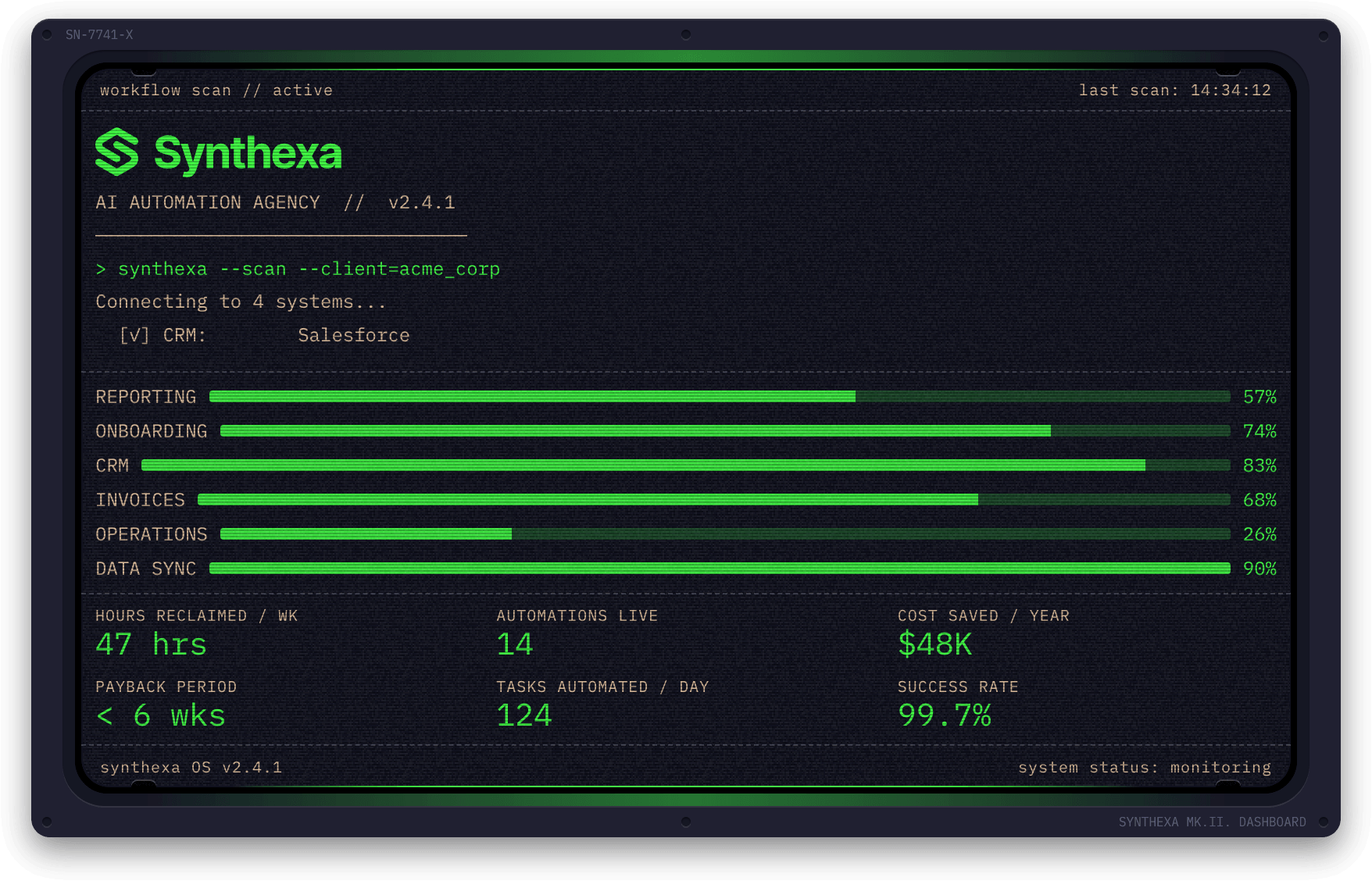 Terminal Stacked